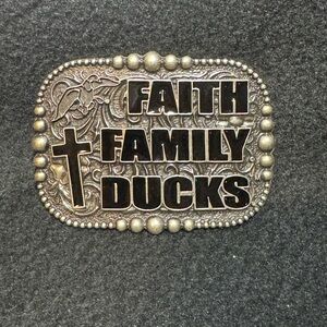 Faith Family Ducks Belt Buckle
